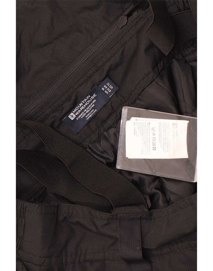 Mountain Warehouse Pantaloni de schi salopete pentru femei UK 16 Large Black
