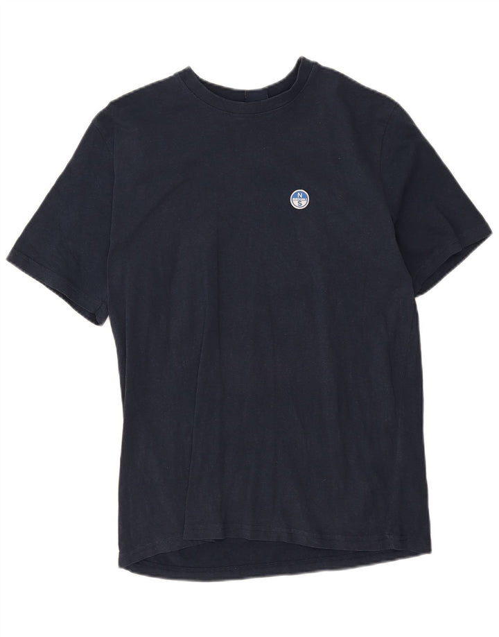 Tricou North Sails pentru bărbați Top mic din bumbac bleumarin