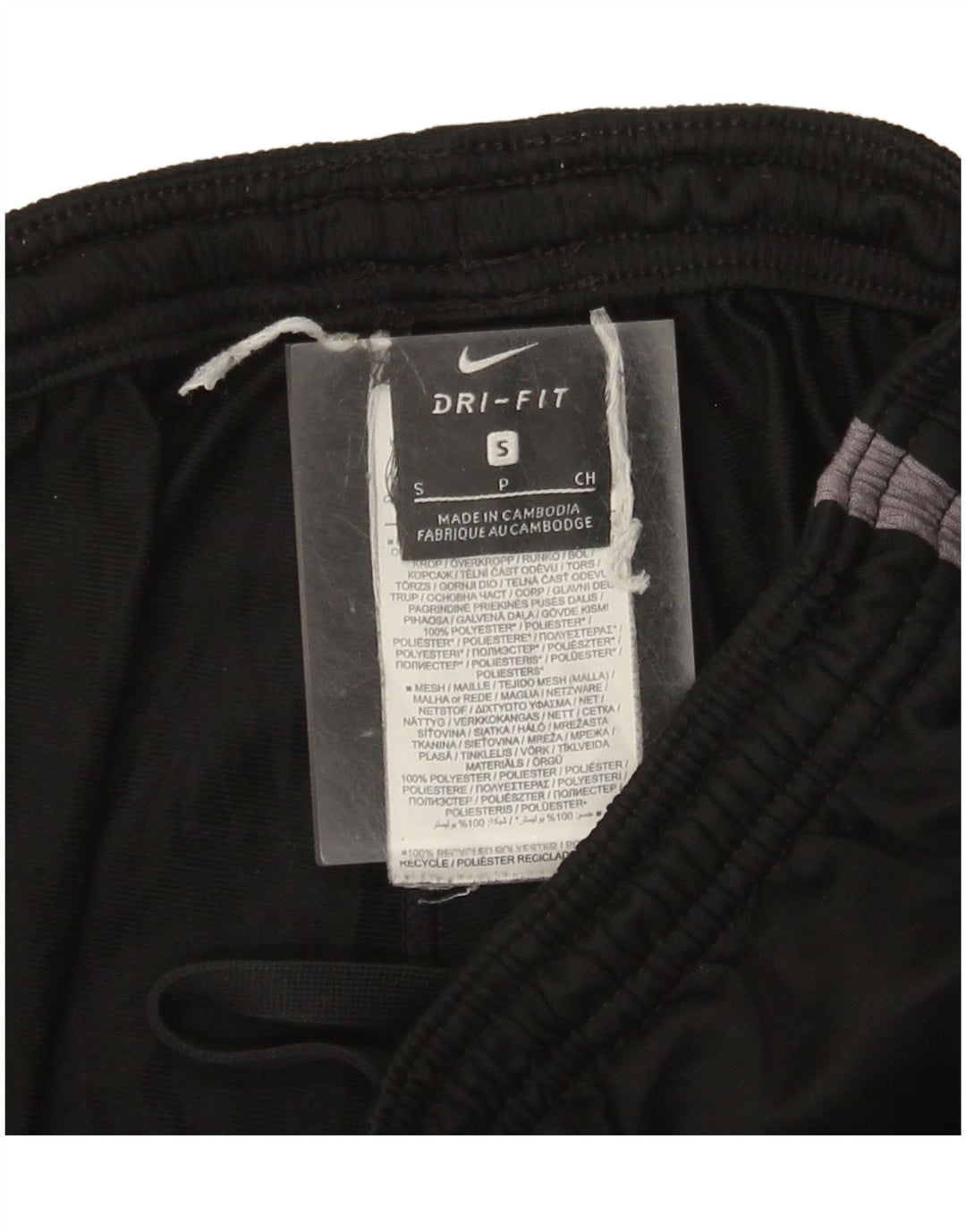 Pantaloni de trening Nike Dri Fit pentru bărbați, negru, poliester color bloc