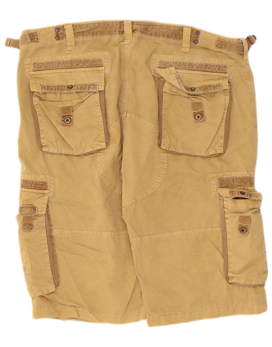 Pantaloni scurți cargo grafic OXER pentru bărbați W40 XL bej