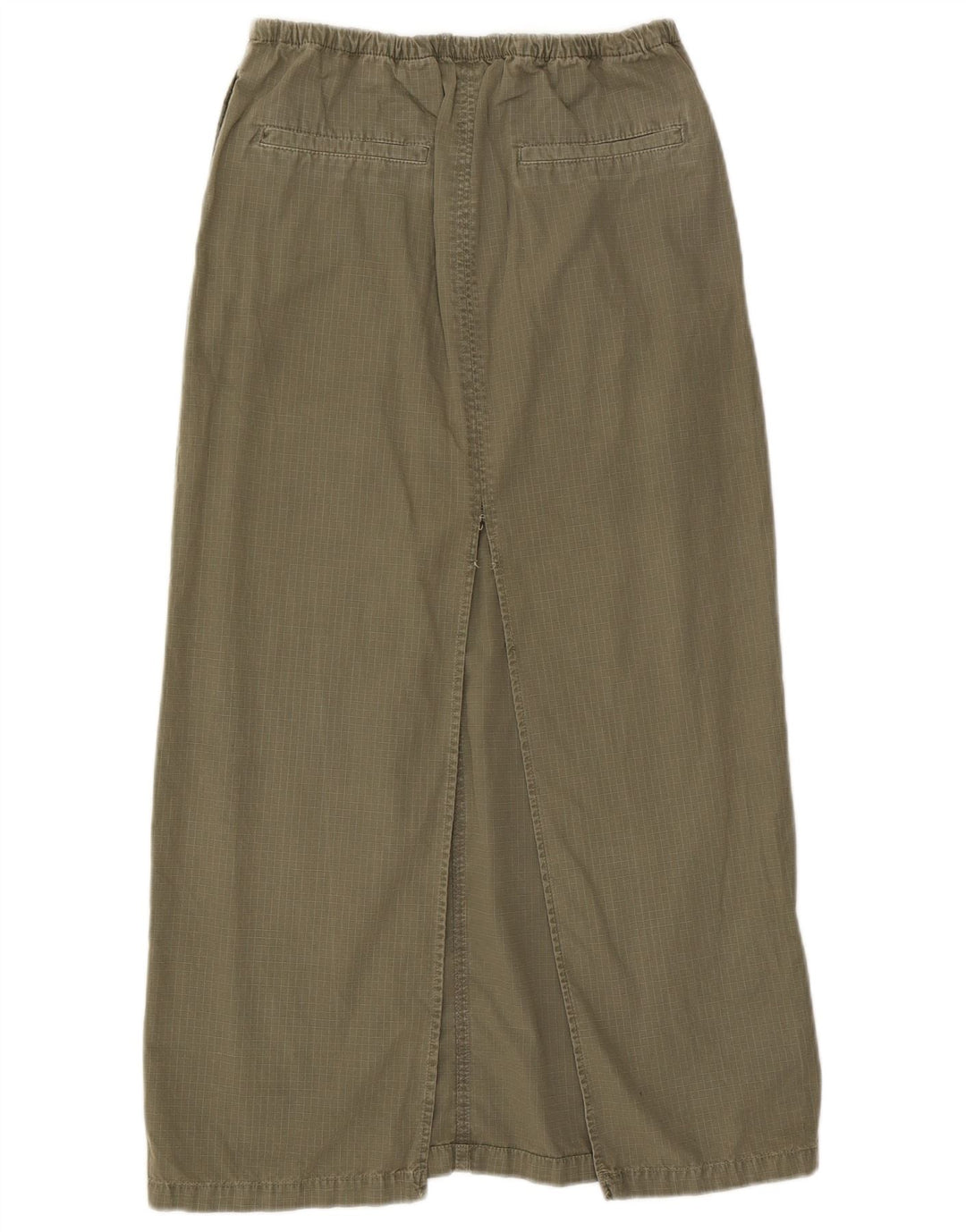 Fusta Maxi Femei Zara Mică W26 Kaki Check
