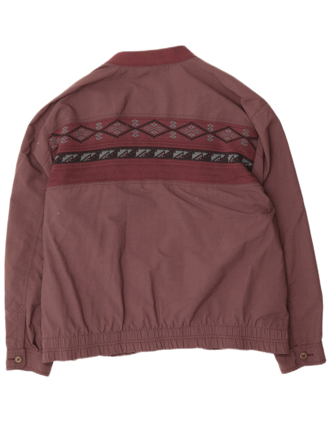 Jachetă Bomber Vintage pentru bărbați cu două piepturi IT 54 2XL violet geometric