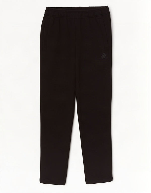 Adidas Mens Tracksuit Trousers XS Black Cotton