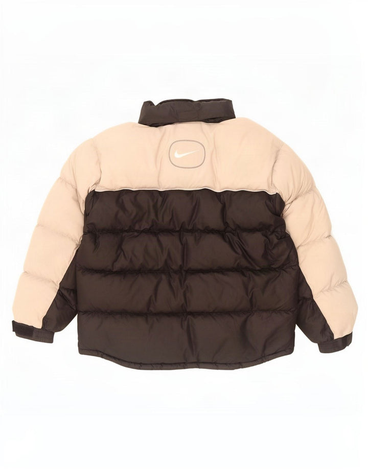 Jachetă căptușită pentru băieți Nike 13-14 ani XL Negru Poliester color bloc