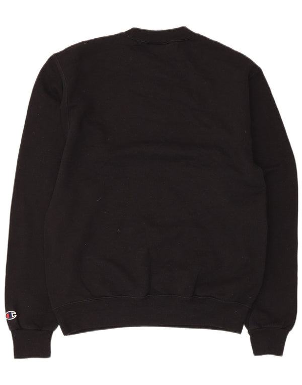 Pulover pentru damă Champion Regular Fit Pulover UK 10 Bumbac negru mic