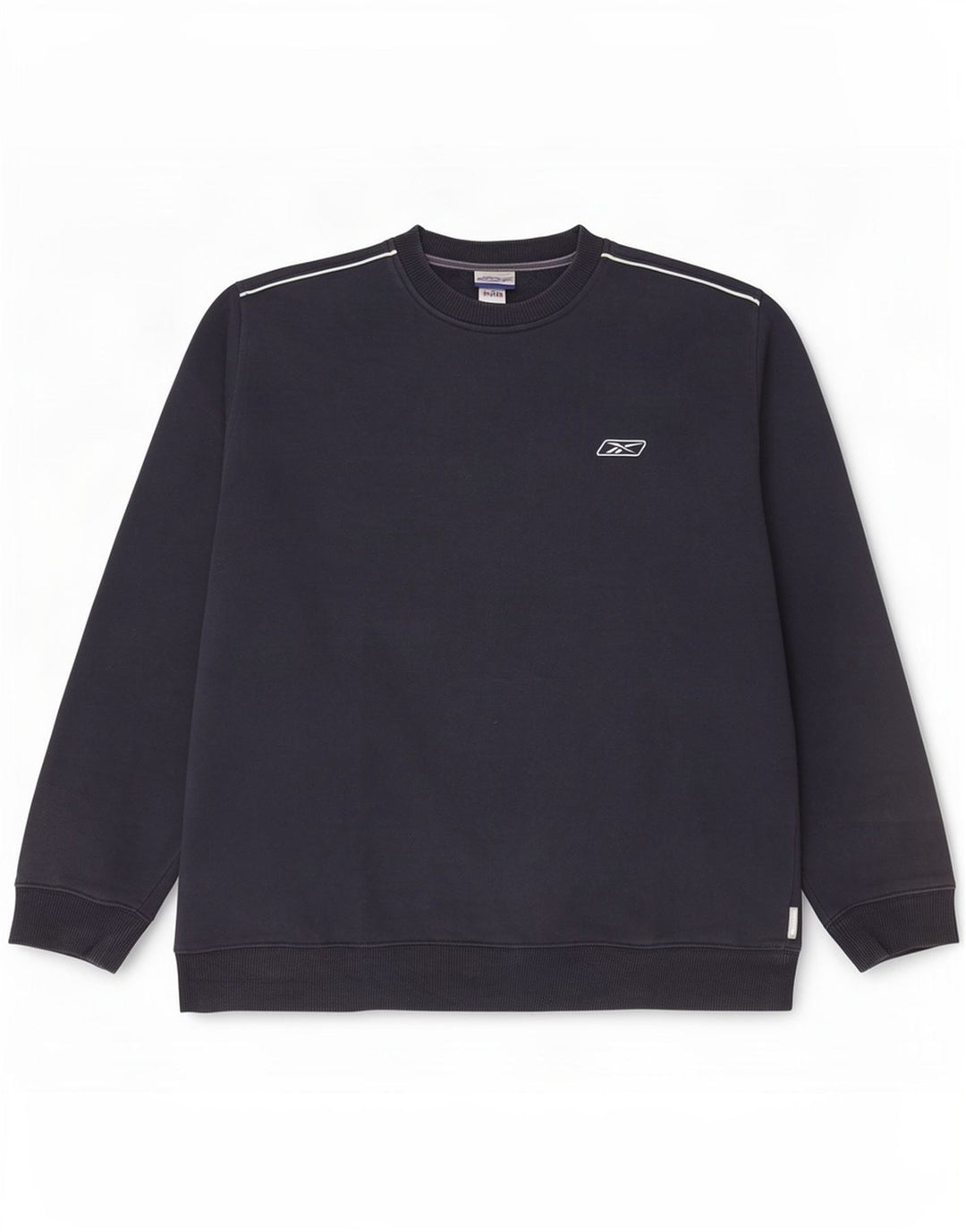 Hanorac pentru bărbați Reebok Jumper mare din bumbac bleumarin