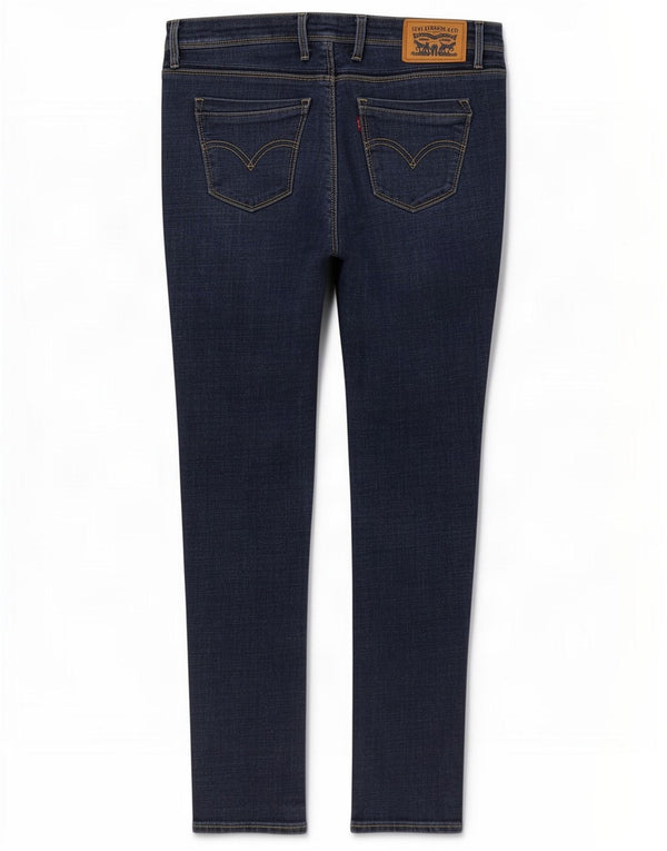 Blugi skinny 711 Levi's pentru femei W30 L30 bumbac bleumarin