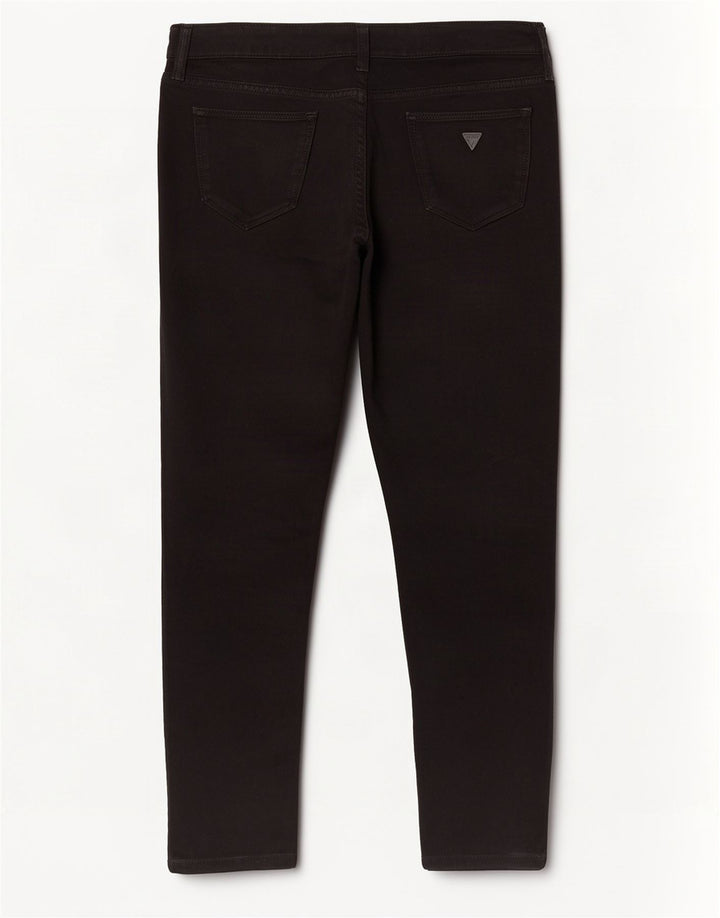 Blugi Guess Super Low Skinny pentru femei W24 L27 negri