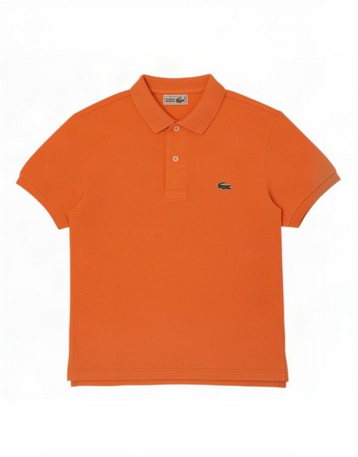 Tricou polo pentru bărbați Lacoste Mărimea 3 Mic Portocaliu