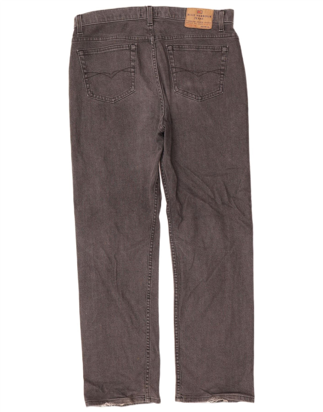 Blugi drepți pentru bărbați Marks & Spencer Blue Harbour W36 L31 bumbac gri