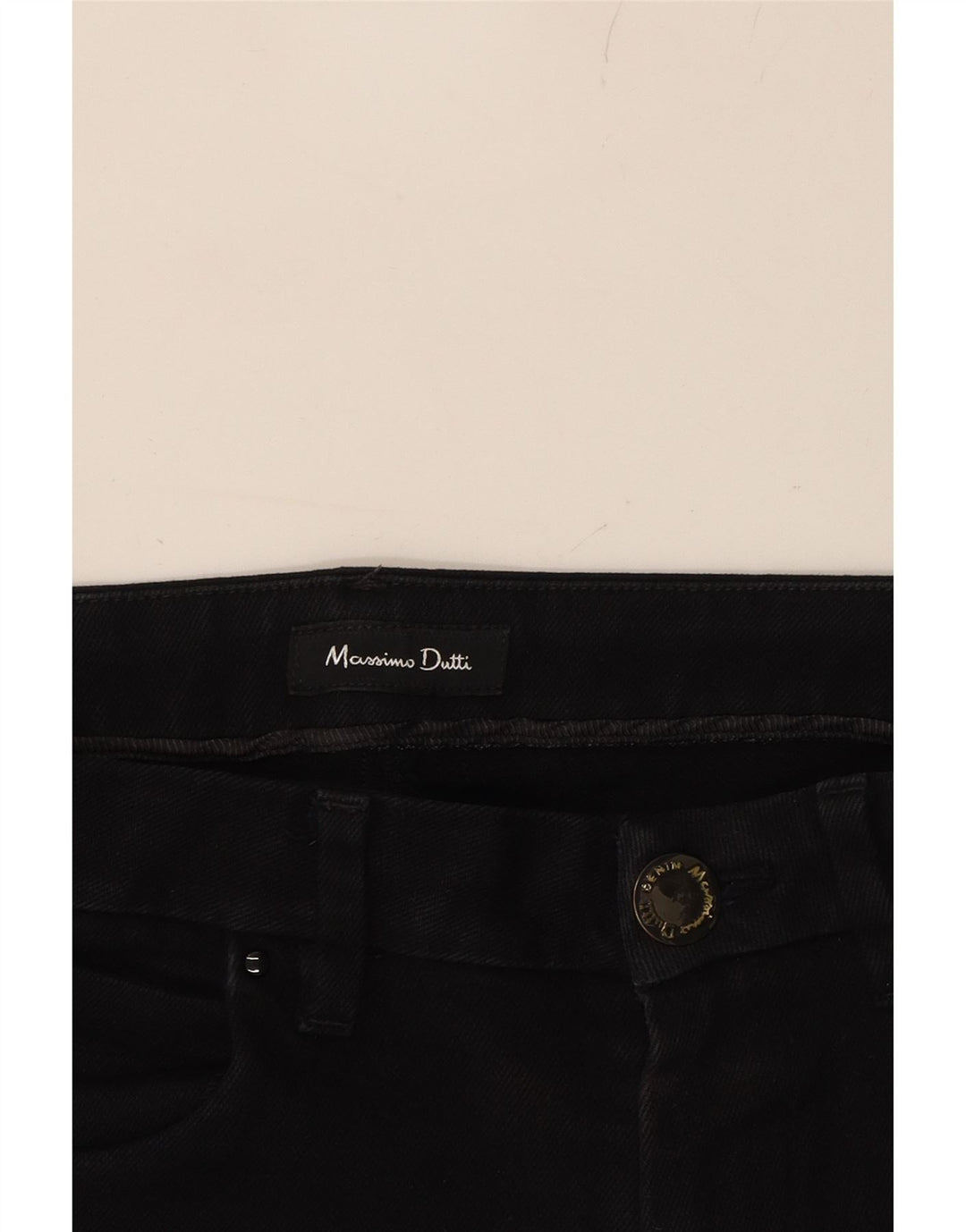 MASSIMO DUTTI Womens Skinny Jeans W29 L32 Black Vintage Massimo Dutti and Second-Hand Massimo Dutti from Messina Hembry 
