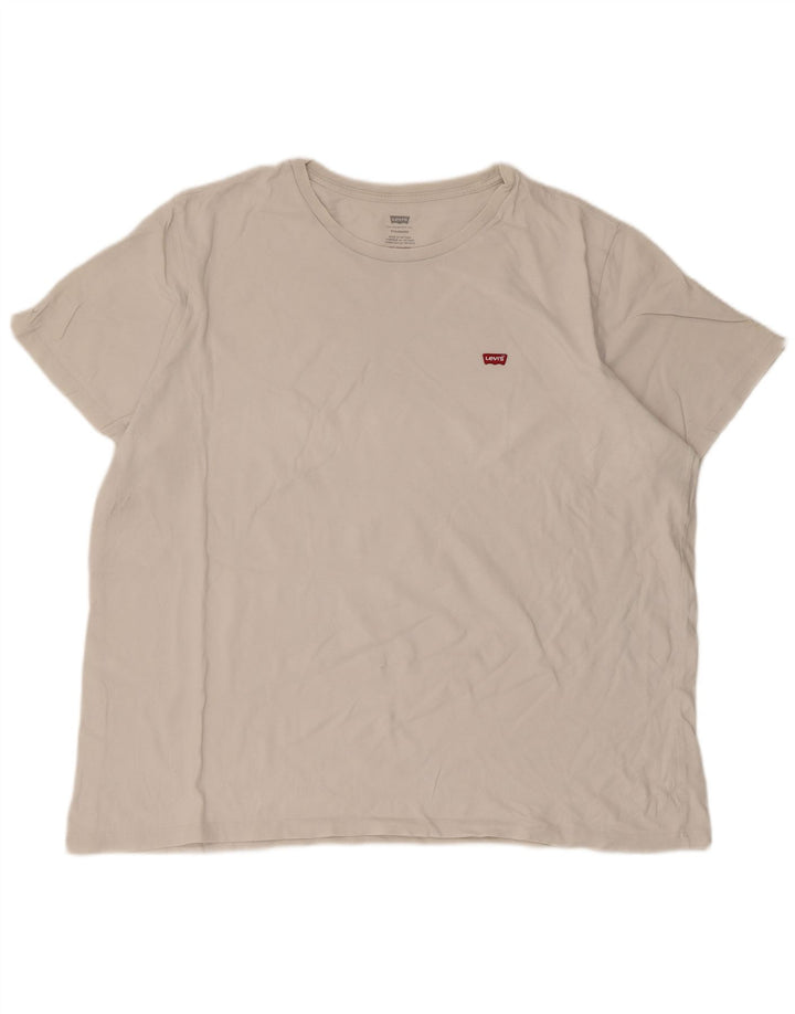 Tricou standard pentru bărbați Levi's Top 2XL Alb