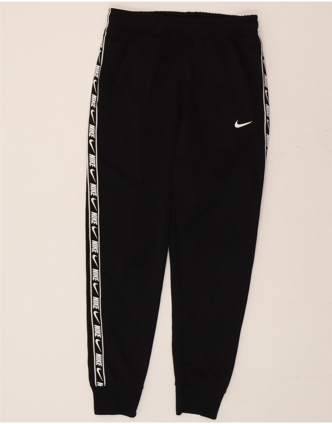 Pantaloni de trening Nike Dri Fit Graphic pentru bărbați Pantaloni de jogging Poliester negru mic