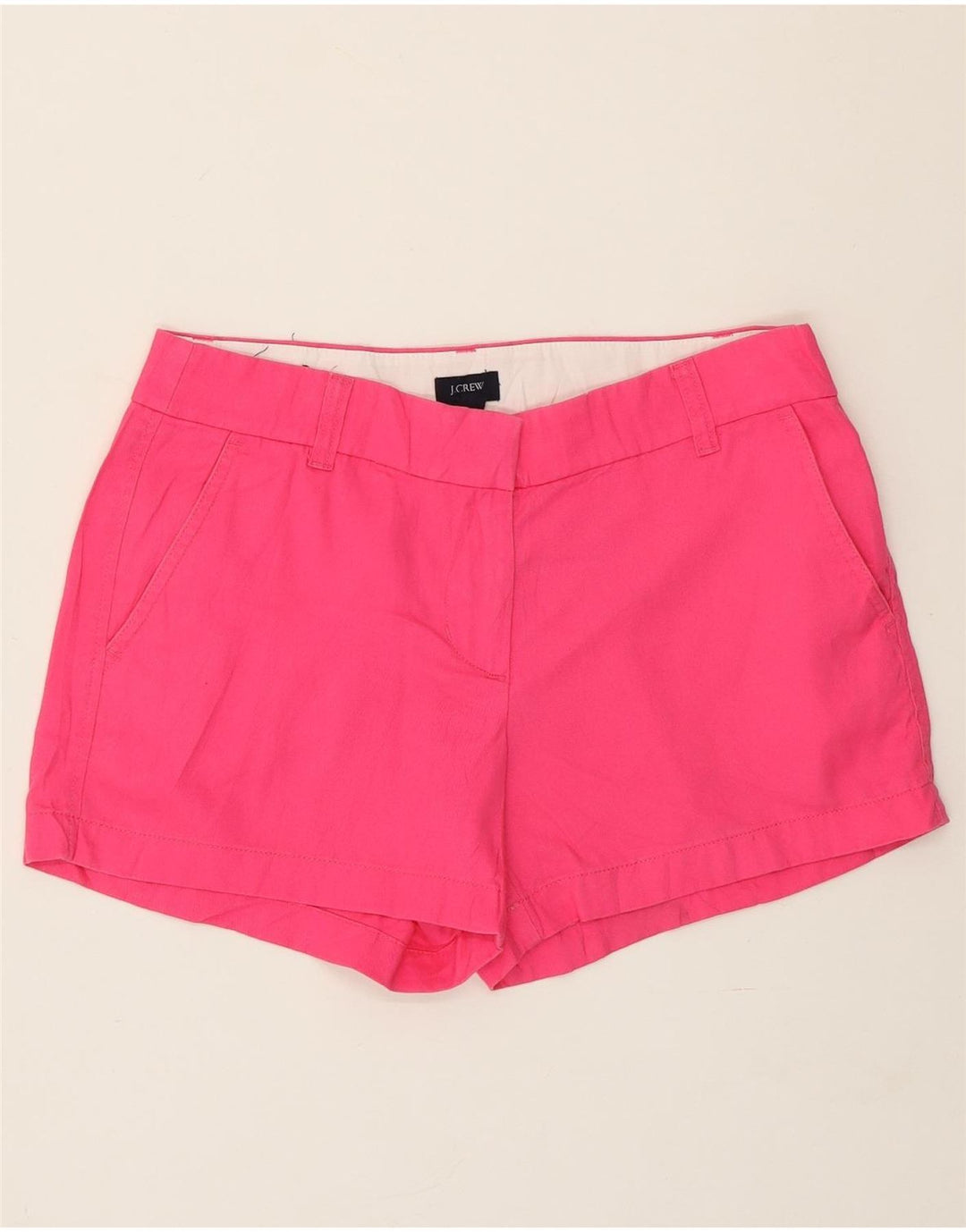 Pantaloni scurti chino pentru femei J. CREW US 4 Small W31 Pink Bumbac