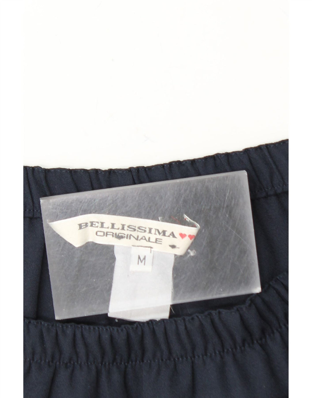 BELLISSIMA Womens Pleated A-Line Skirt Medium W28  Navy Blue