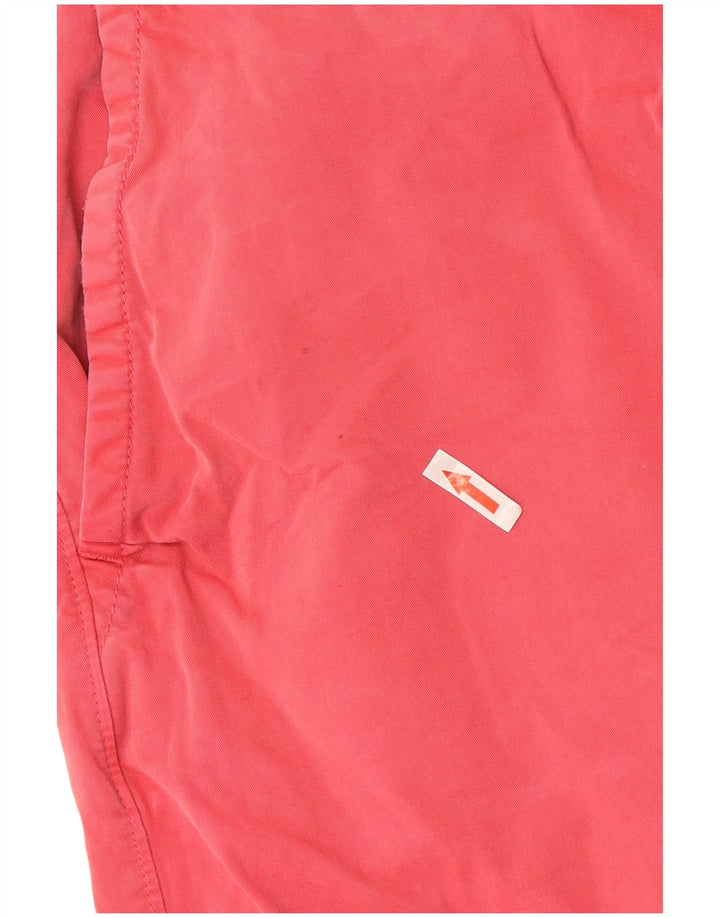 Pantaloni scurti chino pentru bărbați Superdry W36, bumbac roz mare