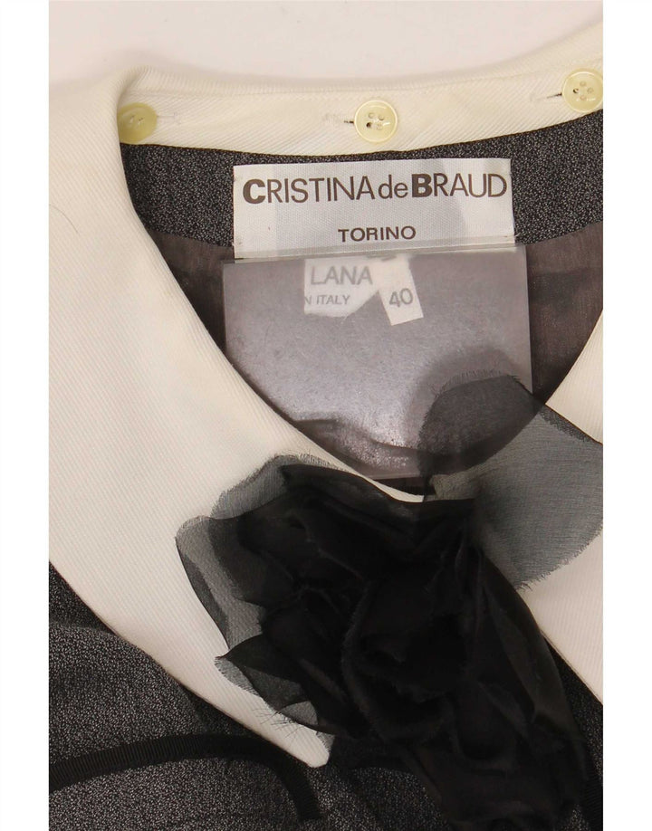 Cristina De Braud Rochie Bubble Femei IT 40 Small Gri Colorblock