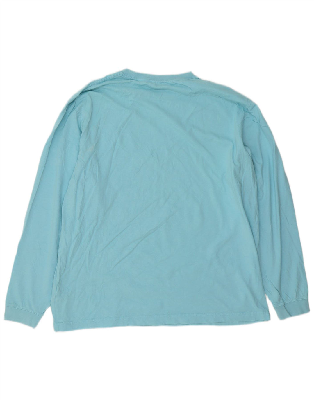 L.L.Bean Top pentru bărbați cu mânecă lungă, mare, albastru, bumbac