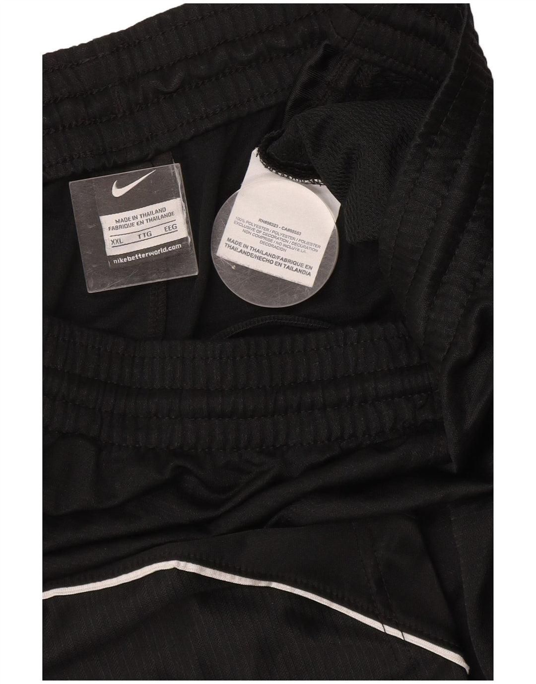 Pantaloni scurți sport Nike pentru bărbați 2XL, poliester negru