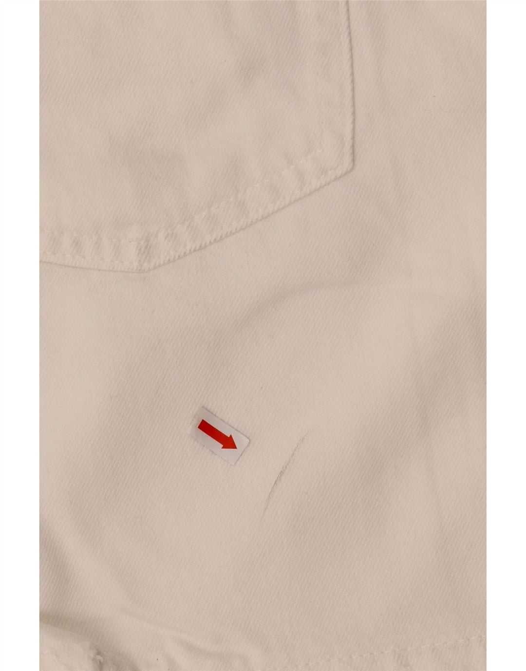 Pantaloni scurți din denim pentru femei Zara EU 40 Medium W30 Alb