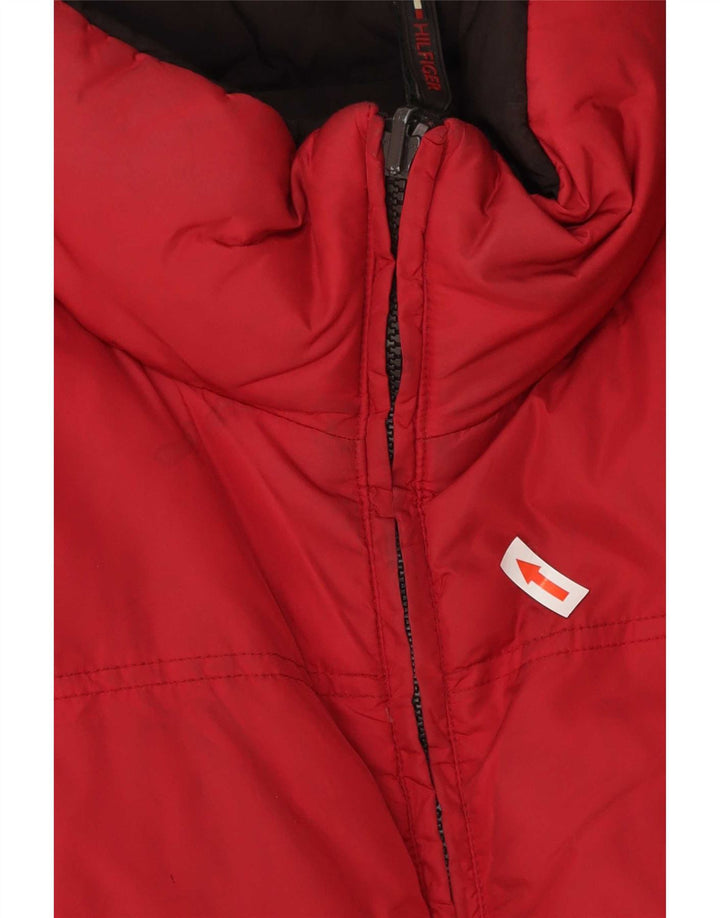 Gilet căptușit reversibil pentru bărbați Tommy Hilfiger UK 38 Poliester roșu mediu