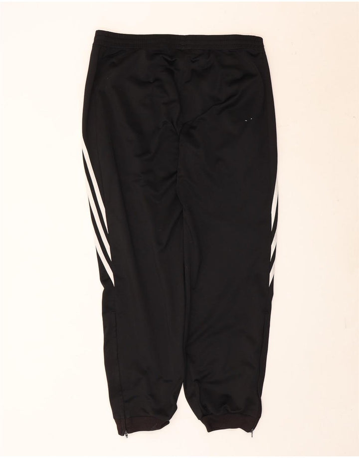 Pantaloni de trening pentru bărbați Adidas Pantaloni de jogging, mari, negru, poliester