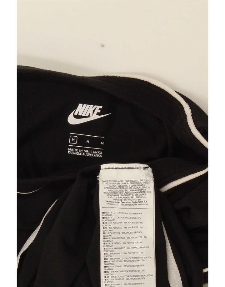 Body grafic Nike pentru femei UK 12, bumbac mediu negru