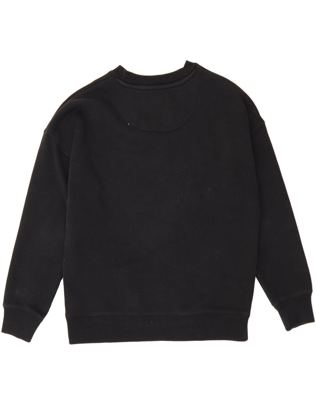 JACK WILLS Womens Oversized Graphic Sweatshirt Jumper UK 8 Small  Black Vintage Jack Wills and Second-Hand Jack Wills from Messina Hembry 