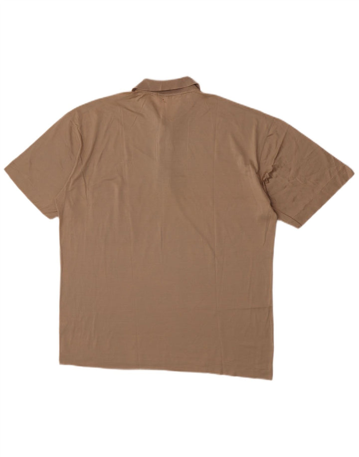 Tricou Polo Cacharel Barbati Mare Bej Bumbac