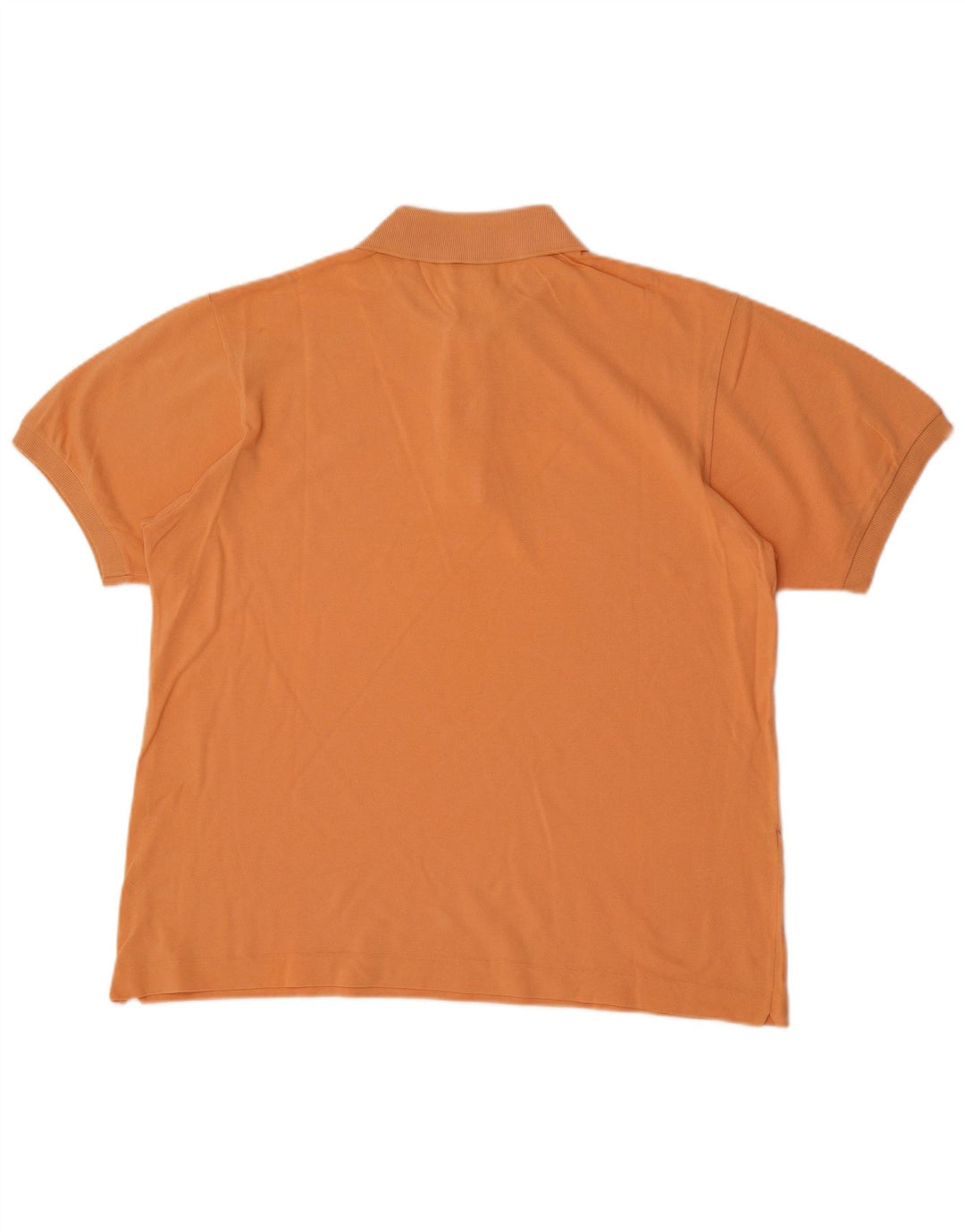 Tricou polo Lacoste pentru bărbați mărimea 5 mare bumbac portocaliu