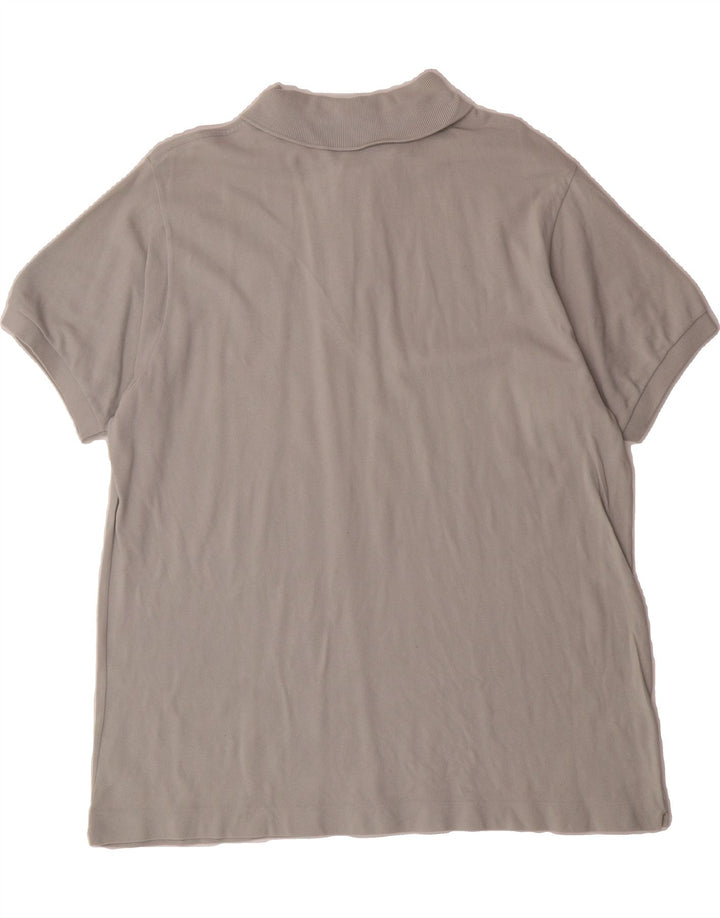 LACOSTE Mens Polo Shirt Size 6 XL Grey Cotton Vintage Lacoste and Second-Hand Lacoste from Messina Hembry 