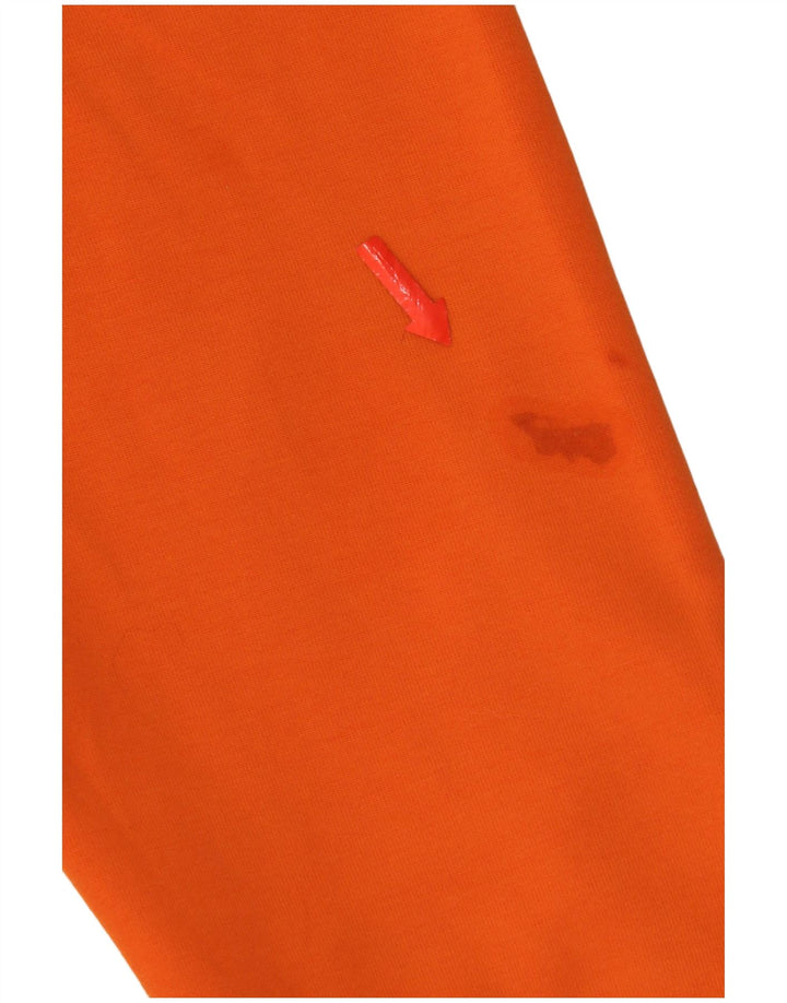 Pulover supradimensionat pentru femei Polo Ralph Lauren UK 14 portocaliu mediu