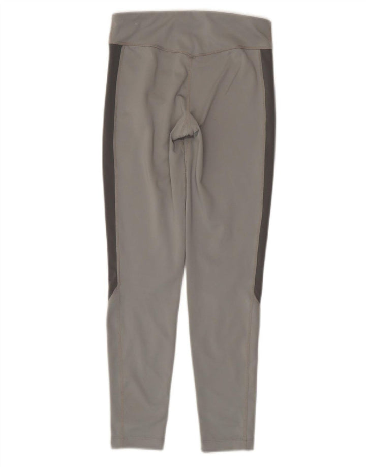 Leggings Dri Fit NIKE pentru fete 10-11 ani, gri mediu, poliester color bloc