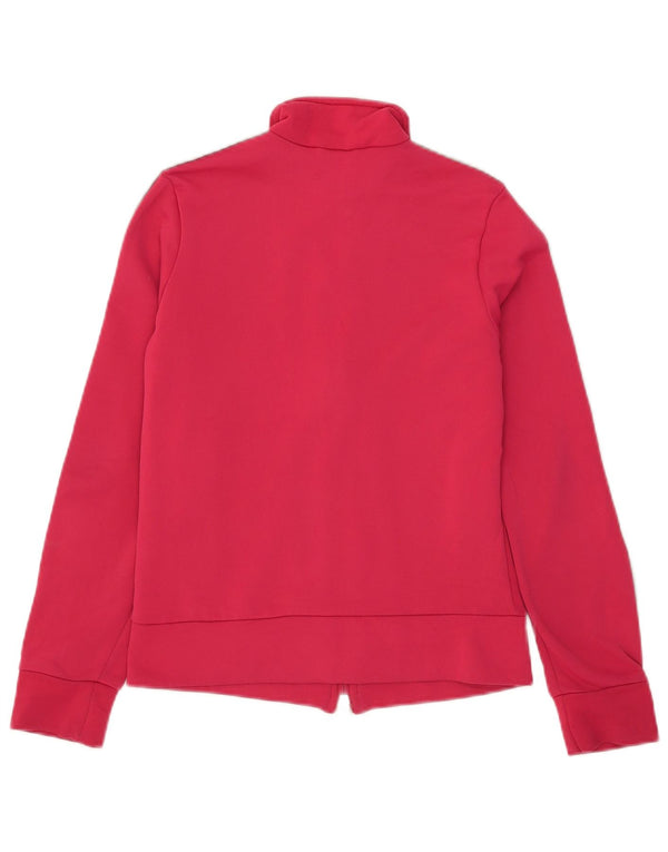 Jachetă de trening pentru femei Adidas UK 12 Poliester roz mediu