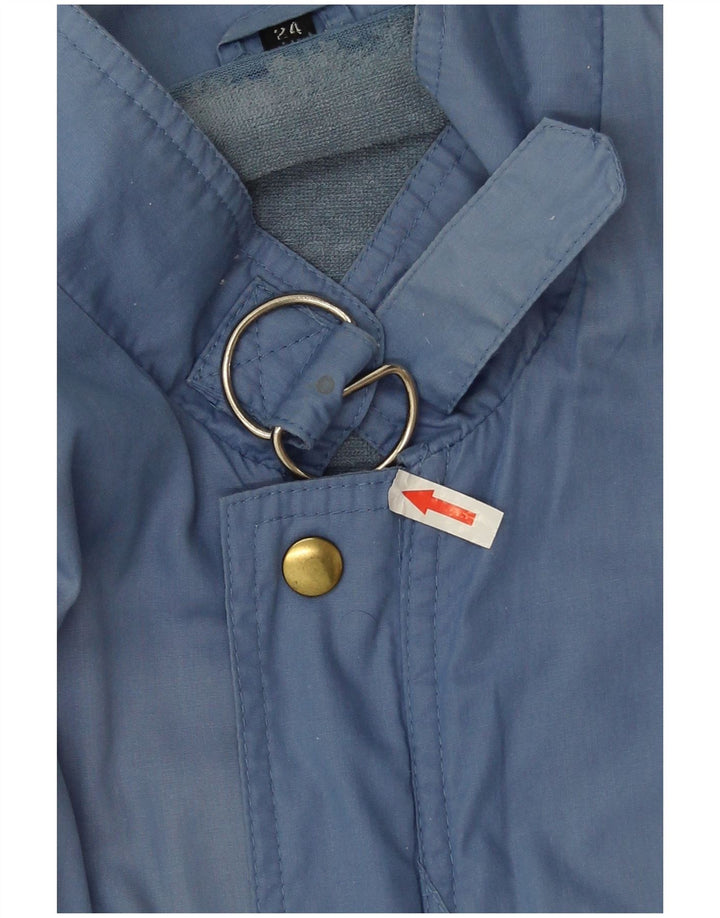 Bomber vintage pentru bărbați UK 38 Medium Blue Poliester