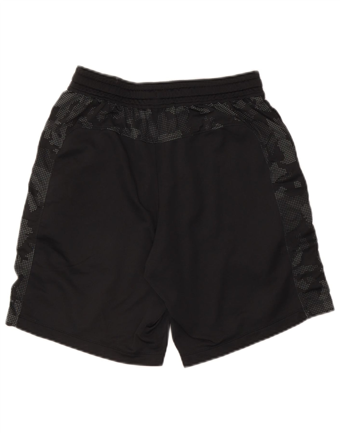 Pantaloni scurți sport Under Armour pentru bărbați, poliester camuflaj, negru