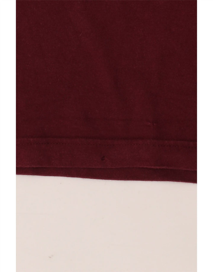 Tricou bărbați ADIDAS Top mic maro bumbac