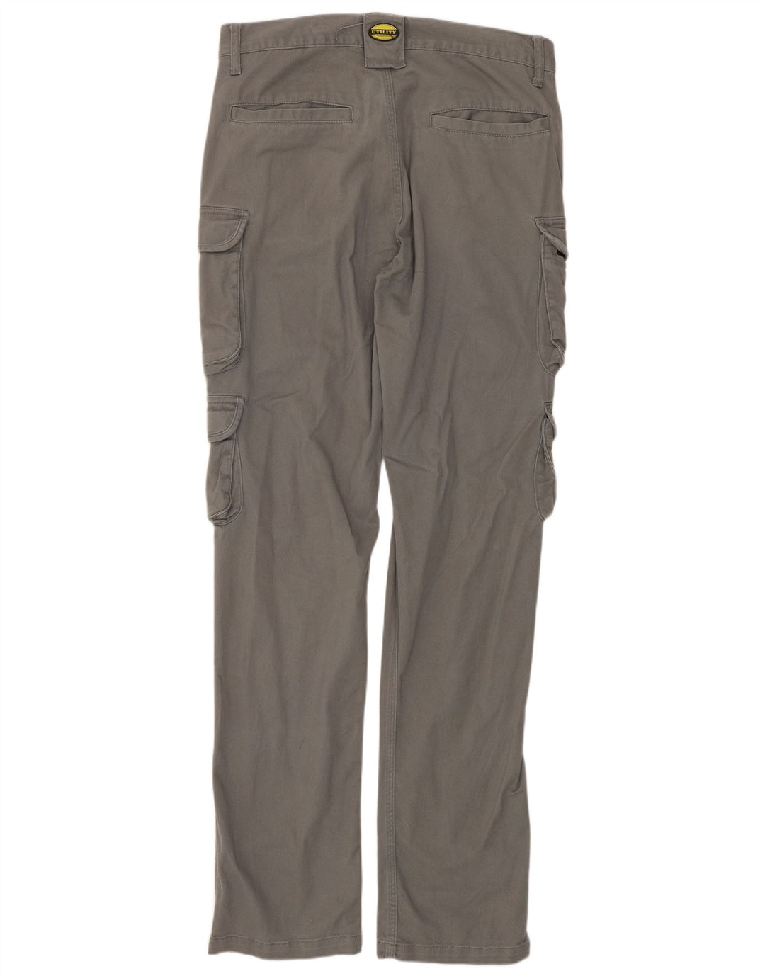 Pantaloni cargo subțiri pentru bărbați DIADORA L32 L34 bumbac gri