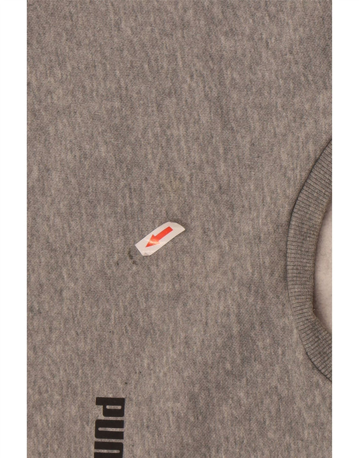 Pulover pentru bărbați Puma Sweatshirt Small Grey Flecked