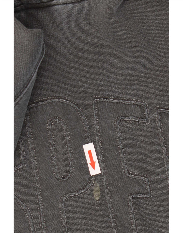 Pulover cu glugă supradimensionat pentru femei Marks & Spencer UK 14 Medium Negru