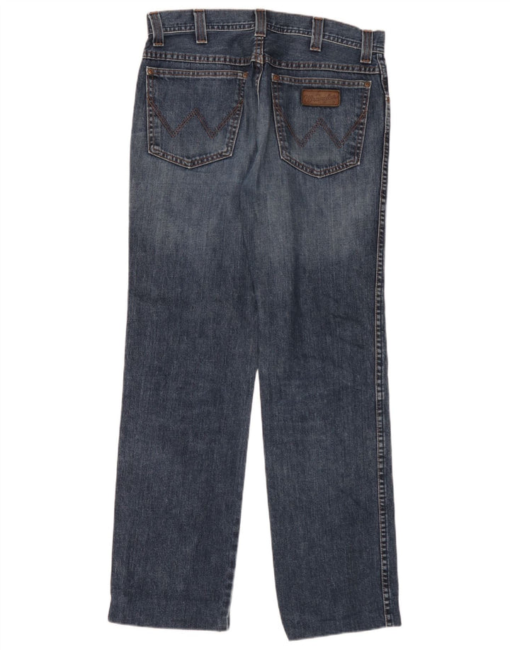 Blugi drepte pentru bărbați Wrangler Texas W32 L32 albastru