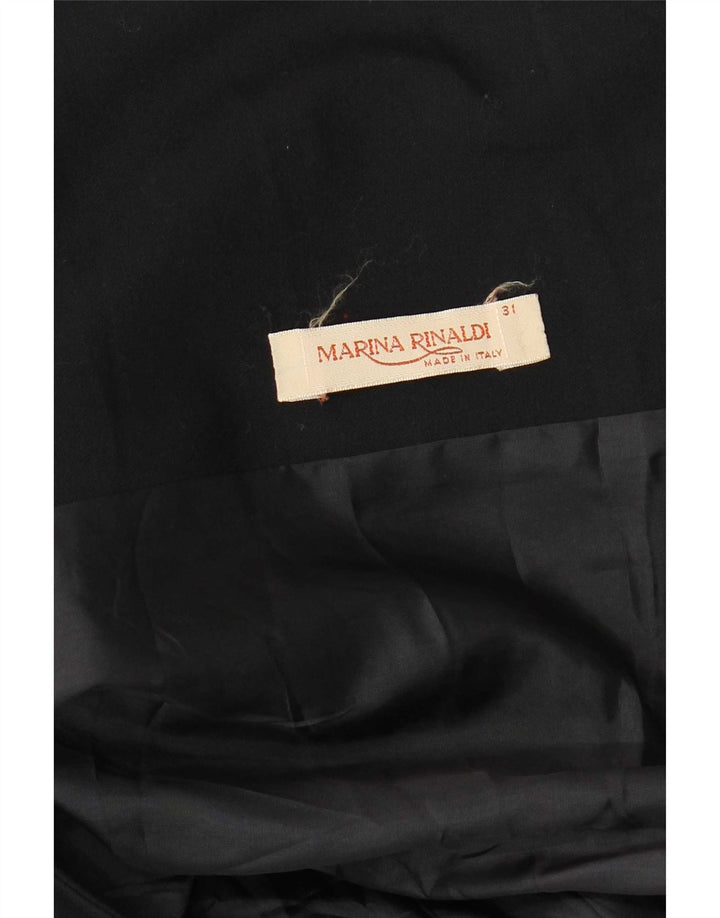 Marina Rinaldi Jachetă cu blazer supradimensionat pentru femei Mărimea 31 XL Negru
