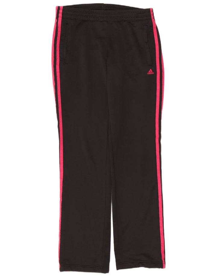Pantaloni de trening ADIDAS pentru femei UK 4/6 XS poliester negru