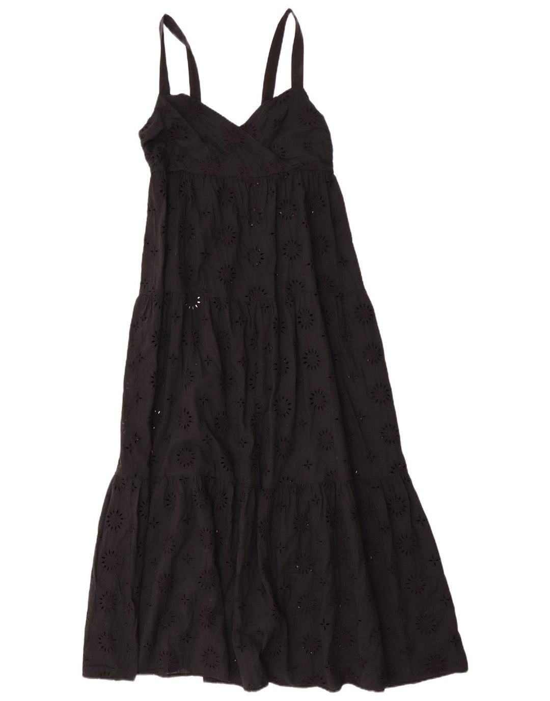 Rochie Maxi fără mâneci pentru femei Zara UK 12 Medium Black