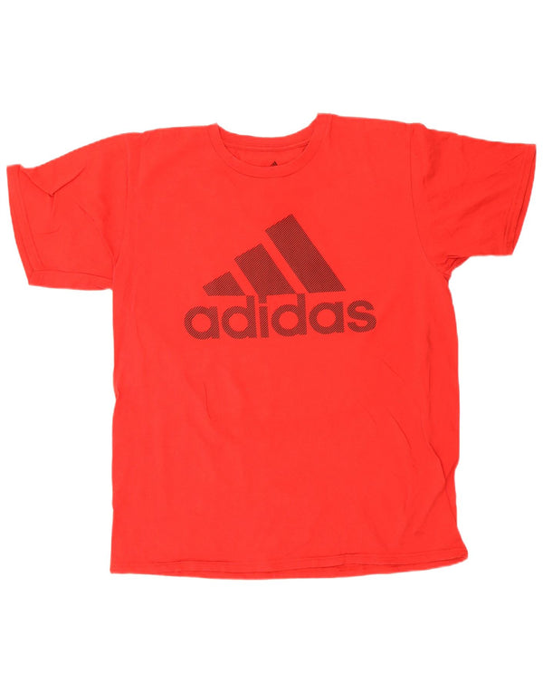 Tricou grafic Adidas pentru bărbați Top mare bumbac roșu