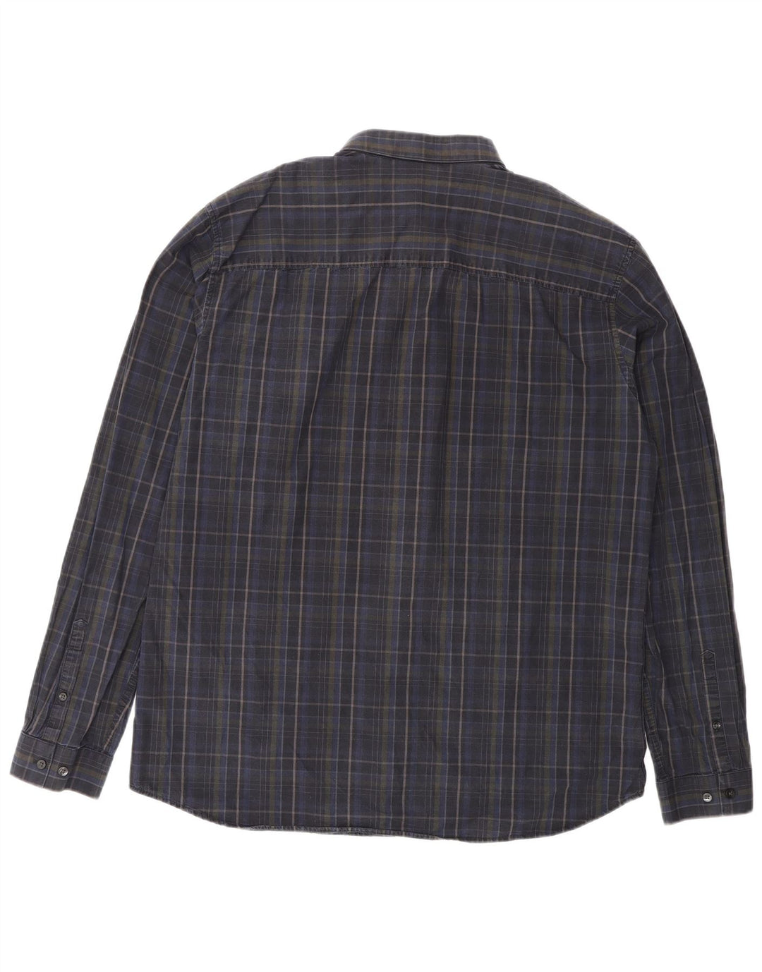 Cămașă pentru bărbați Jack & Jones XL, bumbac cu carouri bleumarin