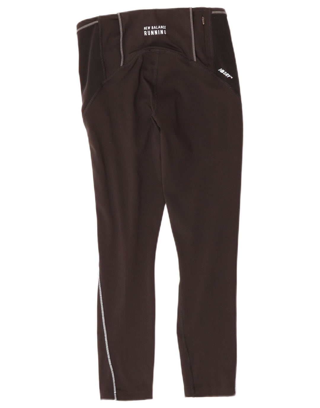 Leggings crop grafic pentru femei NEW BALANCE UK 4 XS Negru