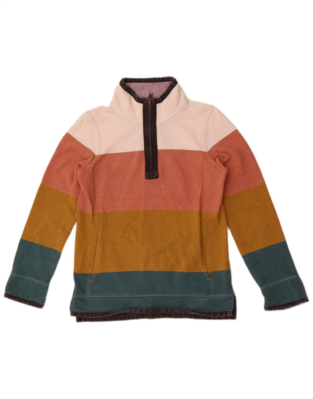 Pulover supradimensionat pentru femei Fat Face UK 8 Mic Multicolor