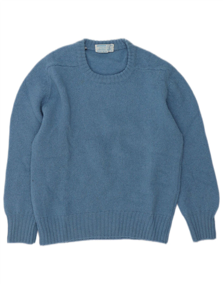 Pulover pentru damă Carrera cu decolteu triplu UK 10 Small Blue