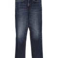 Blugi slim pentru bărbați Rifle Distressed W32 L34 Bumbac bleumarin